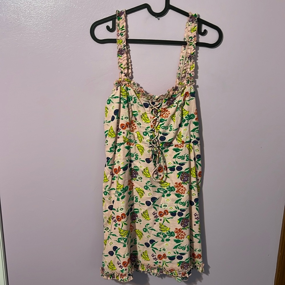 NWT Urban Outfitters Robin Fruit Print Mini Dress